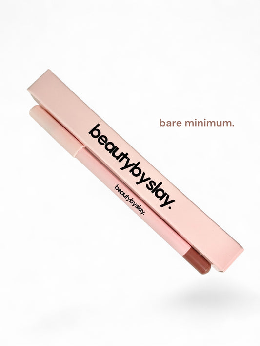 bare minimum