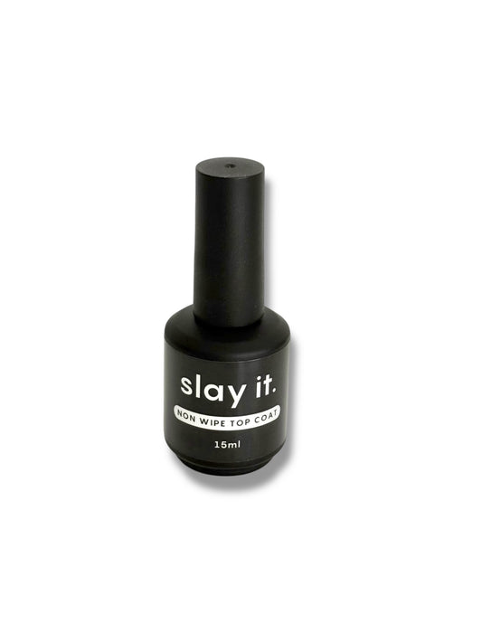 non wipe top coat